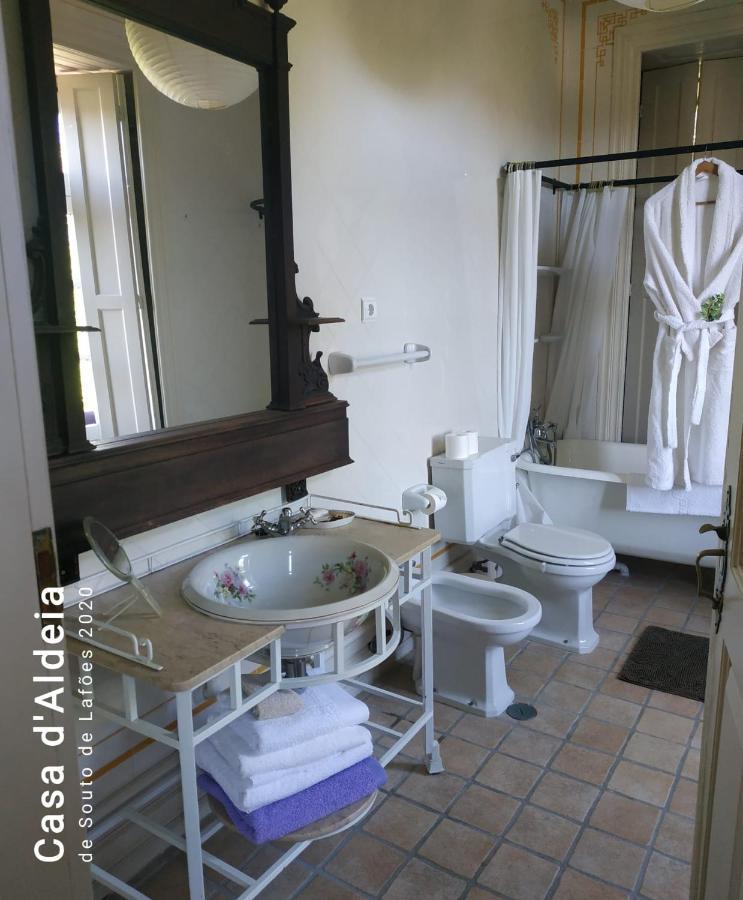 Casa D'Aldeia De Souto De Lafoes Konuk evi Oliveira de Frades Dış mekan fotoğraf